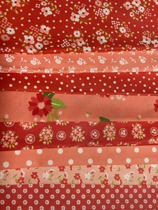 Quilting Fabric Pink Fat Quarters Corey Yoder Moda - Picture 1 of 1