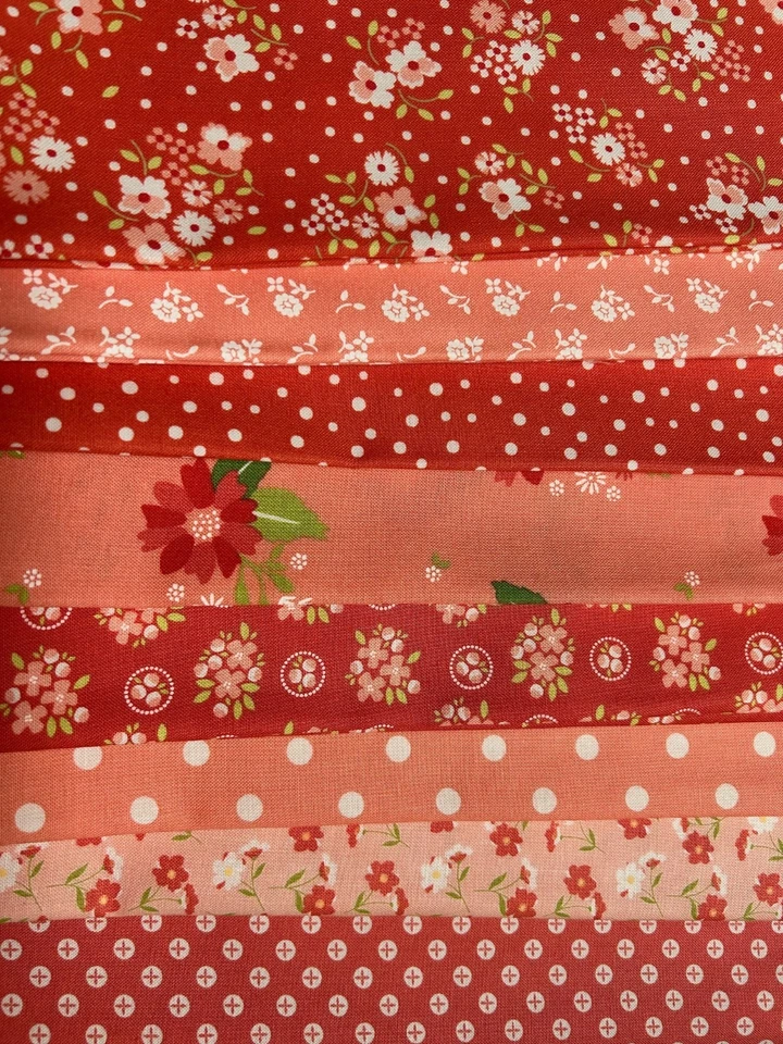 Quilting Fabric Pink Fat Quarters Corey Yoder Moda - Image 1 of 1