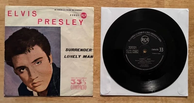 45 7" SPAIN SP ELVIS PRESLEY SURRENDER - Image 1 of 2