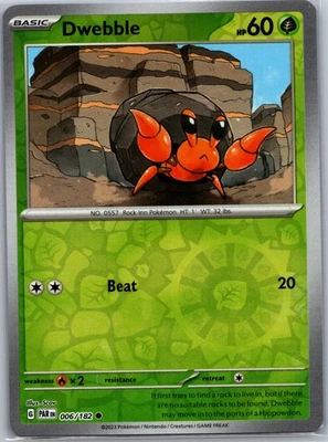 Dwebble, SV04: Paradox Rift, 006/182, Common - Image 1 of 2