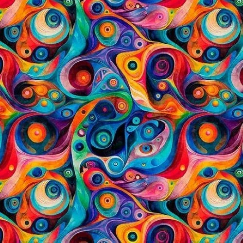 QUILTING TREASURES Bedazzled Swirl - 1 yard price! - Continuous yards available.