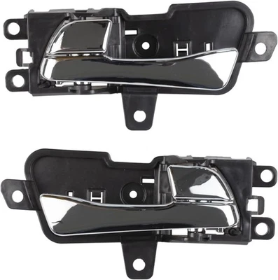 1Pair Interior Door Handle Compatible with Hyundai Sonata 2011 2012 2013 2014 Foto 1 de 4