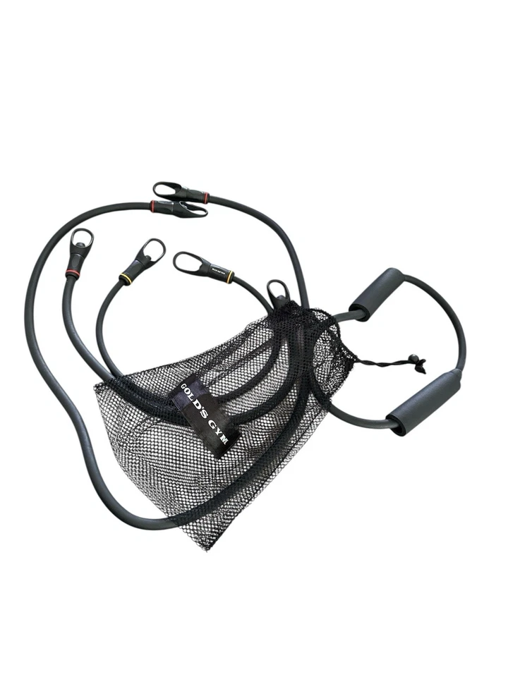 Gold's Gym 24” y 54” Larga Resistencia Fitness Ejercicio Banda Kit y Anillo Sin Asas Foto 1 de 1