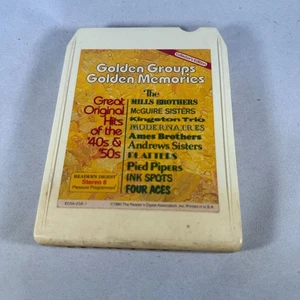Golden Groups Golden Memories Original Hits 40s 50s 8-Track RCA Collectors - Picture 1 of 4