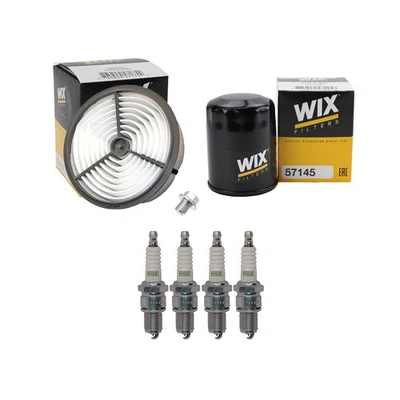 Filtros de aceite de aire de motor Wix y kit de 4 bujías NGK para Toyota MR2 1.6 L4 4A-GZE Foto 1 de 2