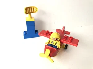 Lego Duplo 2676 Bertie El Pequeño Avión Rojo - 💯% Completo - Imagen 1 de 7