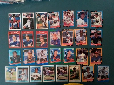 Cleveland Indians- 29 Card Donruss Lot- Charboneau, Nagy, Jones Whiten- RC - Image 1 of 4