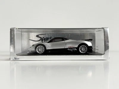 Super Rare 1:43 Spark Models 2005 Pagani Zonda F Silver in Mint Condition!! - Image 1 of 4