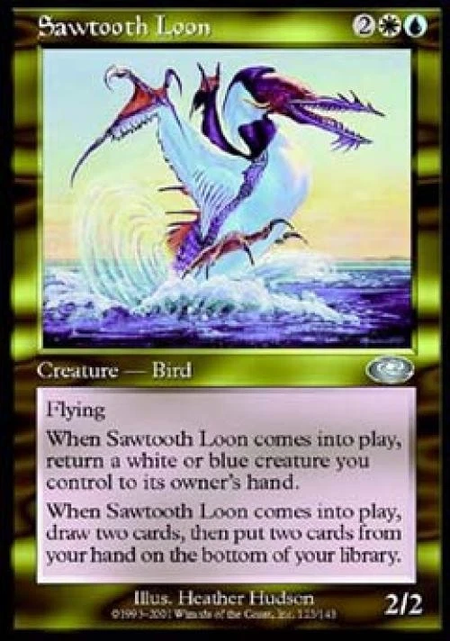 Sawtooth Loon - Medium Play MTG Planeshift - Image 1 of 1