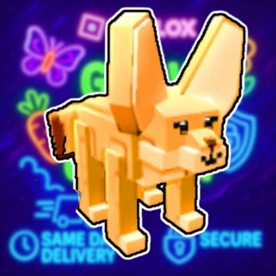 🟢🦊Fennec Fox🦊🌱GROW A GARDEN🌱🐶 PETS🐶 🎮ROBLOX🎮 Super Fast Delivery🚀