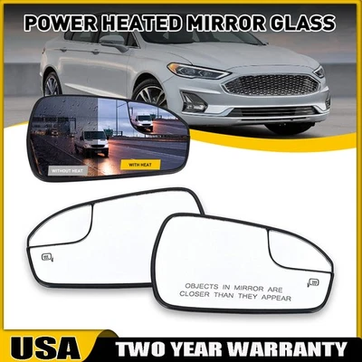 Для Ford 2013-2020 Fusion правая сторона левая дверь крыло стекло зеркало с подогревом - Изображение 1 из 4