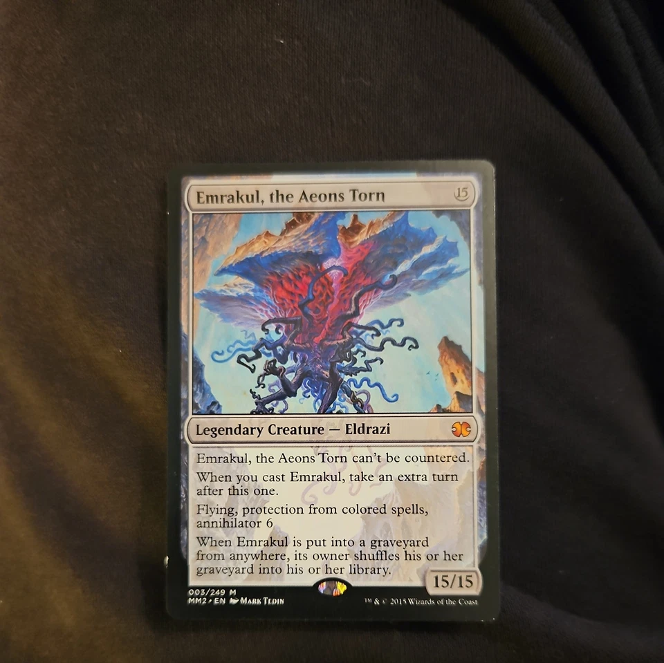 MTG Emrakul the aeons torn mythic rare from the modern masters  - Image 1 of 2