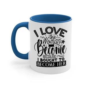I love the woman ive become because i bought to become her Style 32#- Black wome - Bild 1 von 30