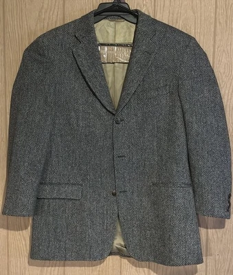 Nuevo Ibiza 42L Lana 3 Botones "MAMBO" Blazer Chaqueta Abrigo Deportivo Nuevo sin Etiquetas Gris Foto 1 de 4