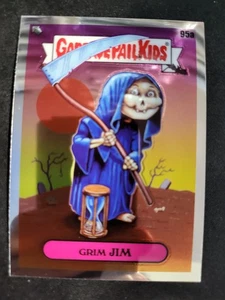 2020 Topps Chrome Garbage Pail Kids Grim Jim Card #95a - Picture 1 of 2