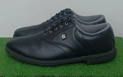 Zapatos de golf FootJoy Originals negros (45331) para hombre talla 14M Foto 1 de 4