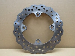 Kawasaki ZX-10R Ninja ZX1000 E8F 2009 rear brake disc wavy (11735) - Picture 1 of 8