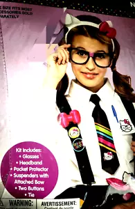 Halloween costume accessory dress up (child ) Hello kitty nerd kit 7 pcs - Picture 1 of 3