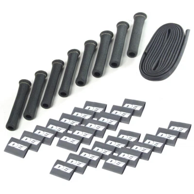 DEI Protect-A-Boot Spark Plug Boot 1" Inch ID x 6" Inches 8-Pack w/ Wire Kit - Image 1 of 4