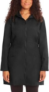 NWT Kirkland Signature Women's Water Wind Resistant Hooded Jacket S $60 3C422