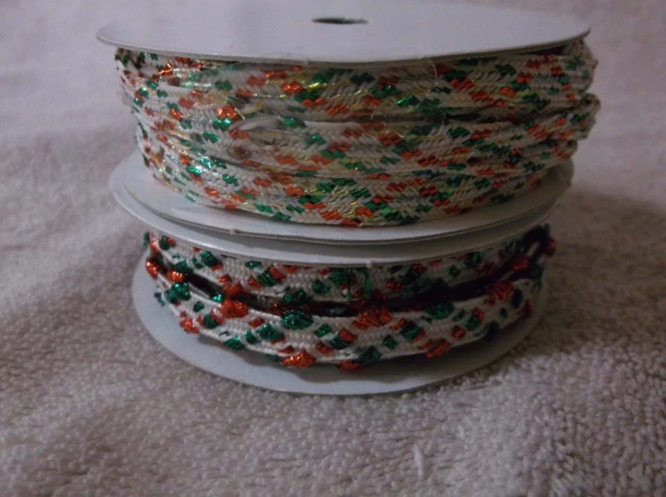 2 Rolls of Christmas Ribbon - Image 1 of 2