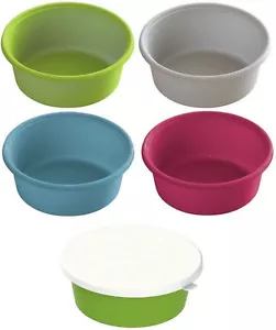 3 x Futterschale Pferde Hunde Futternapf Wassernapf Futtereimer mit ohne Deckel - Bild 1 von 1