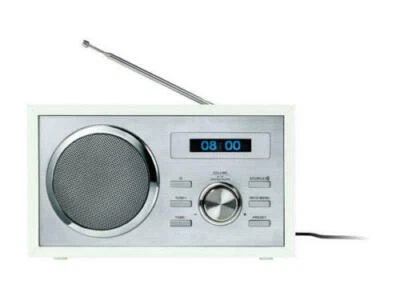 SilverCrest Birch Wood Effect DAB and DAB+ Bluetooth Radio SRH 5 B2. - Image 1 of 2