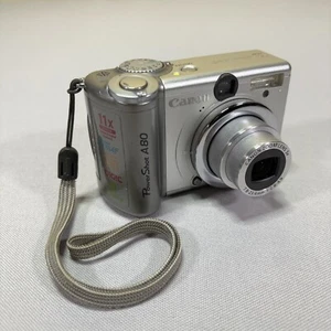 Cámara digital Canon PowerShot A80 - Flash compacto de 64 MB - REPUESTOS/REPARACIÓN - Imagen 1 de 12