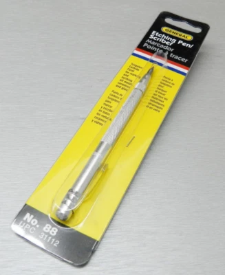 Pluma de grabado General Tool 88 Scriber punta de carburo de tungsteno para marcador Foto 1 de 4