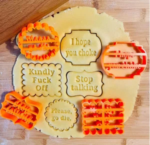 Offensive Cookie Cutters Set - Bild 1 von 2