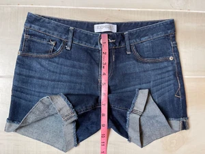 Express Vaqueros Puños Puños Talla 00 Mujer’s 4” Entrepierna - Imagen 1 de 6