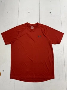Under Armour Red Short Sleeve Tech T Shirt Mens Size Medium - Picture 1 of 5