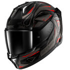 Shark Skwal i3 Linik Matt Black / Red KAR Motorbike Motorcycle Helmet