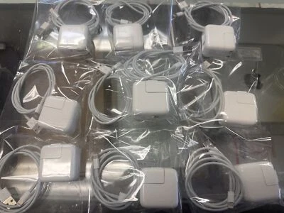 Genuine Apple iPad 12W USB Power Adapter with cable A1401 MD836LL/A Used 10 pack - Image 1 of 4