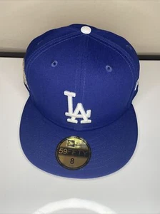 Los Angeles Dodgers NEU Herren Größe 8 passend blau World Series Patchmütze Baseball - Bild 1 von 7