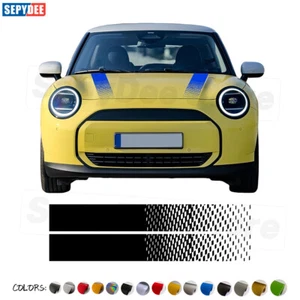 Car Bonnet Line Hood Stripes Sticker For MINI JCW J01 2024 F65 F66 F67 2025 - Picture 1 of 15