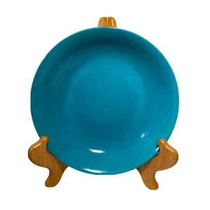 Taitu Uno Teal ITALY - Shallow Soup Cereal Bowl VTG 1979 - Picture 1 of 6