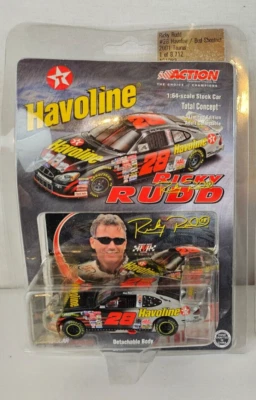 Action 2001 Ford Taurus Ricky Rudd #28 Havoline Bud Shootout 1:64 Diecast NASCAR - Image 1 of 4