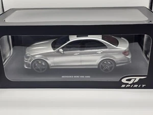 Mercedes C63 AMG Argento 1:18 GT SPIRIT In Box - Foto 1 di 5