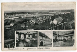 AK Mainstockheim,Gasthaus Hülbig,bei Kitzingen,Würzburg 1942 - Picture 1 of 2