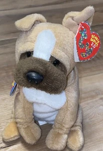 Vintage Collectible Ty Beanie Baby 2.0 -CARGO THE DOG Unused Code 6" PLUSH NEW - Picture 1 of 1