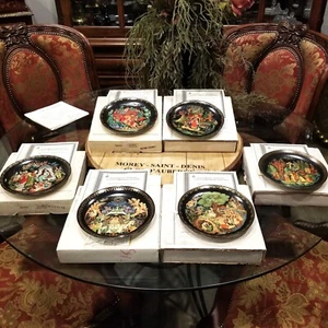 Set of 6 Russian Legends Porcelain Plates The Fairy Tale Series Vintage 1988-90 - Picture 1 of 8