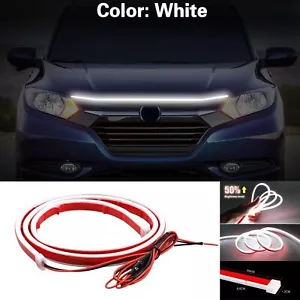 86" Dynamic LED Running Light Front Hood Strip Ambient Lamp For Honda Vezel HR-V - Foto 1 di 9
