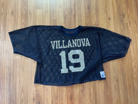 Villanova Wildcats #19 NCAA FOOTBALL SUPER VINTAGE 1980s Champion Size XL Jersey Cover