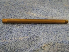 Long Nipple 1/8" Diameter x 6" Long NPT Red Brass Pipe Fitting Plumbing Nipple