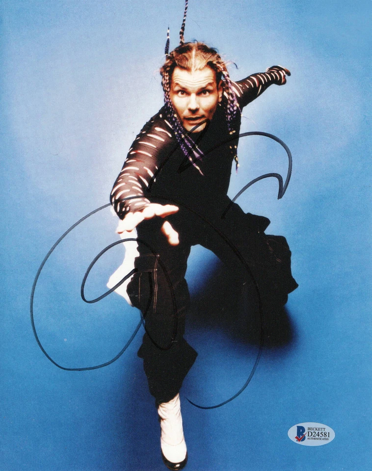 ФОТОГРАФИЯ С АВТОГРАФОМ ДЖЕФФА ХАРДИ WWE 8X10 BAS BECKETT СЕРТИФИКАТ ПОДЛИННОСТИ 20 БРАТ НЕРО ХАРДИ БОЙЗ - Изображение 1 из 1