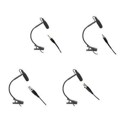 Clip on Instrumental Condenser Microphone 2.7M for Horns Live Show Saxophone - Image 1 of 2