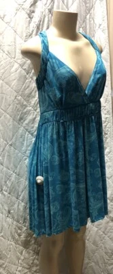 NUEVO CON ETIQUETAS Mujeres Pantalones de Manzana Moda Fiesta Vestido Azul ENVÍO RÁPIDO Foto 1 de 4