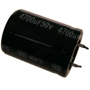 Jamicon HS 4700uF 50V Elko 105°C 25x35mm Kondensator RM10 Snap-in 854286