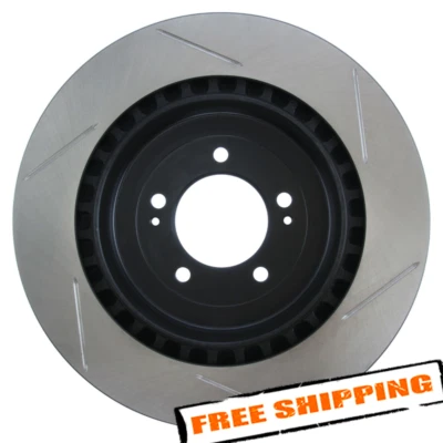 StopTech Sport Slotted 1-Piece Rear Brake Rotor for 08-15 Mitsubishi Lancer - Image 1 of 4